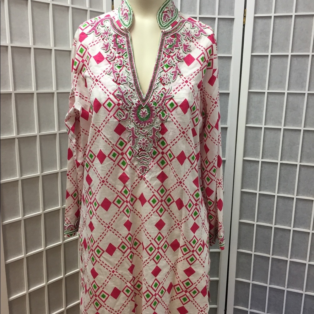 Sweet Lily, Woman’s,Tunic style,White/pink,sizeM.: